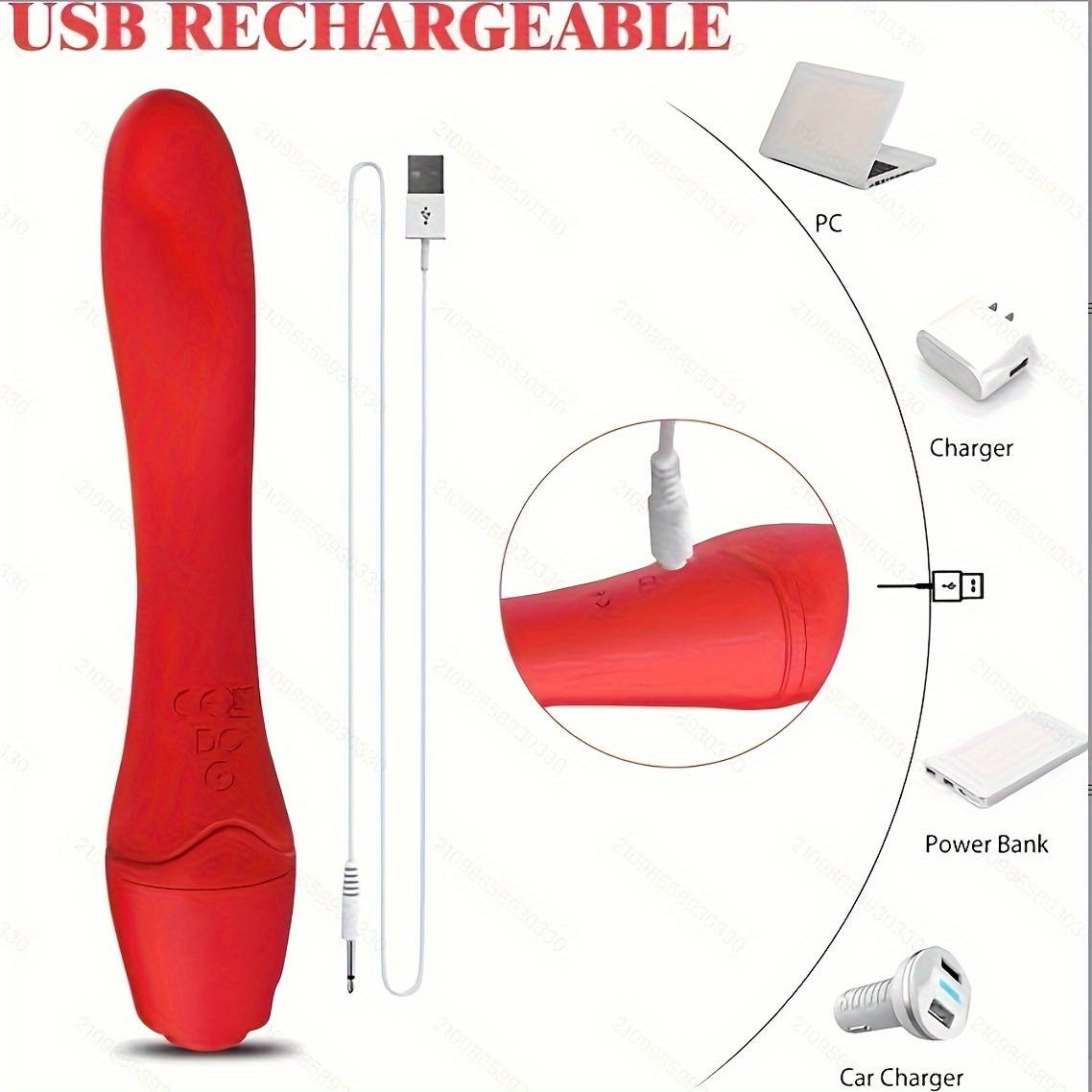 Heating Rose Vibrator
