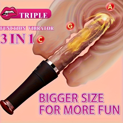 Baseball Vibrating Dildo