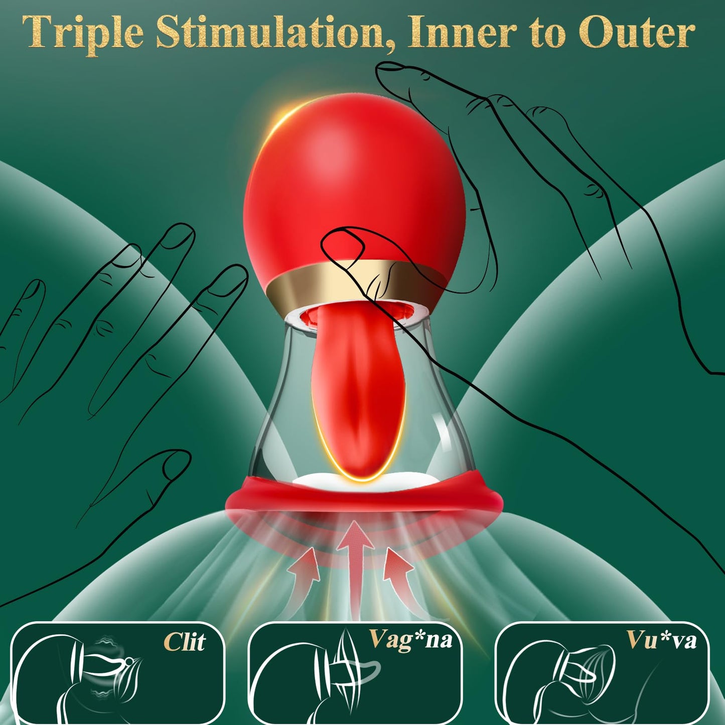 Sucking Tongue Vibrating