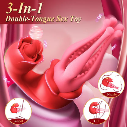Rose Tongue  Vibrator