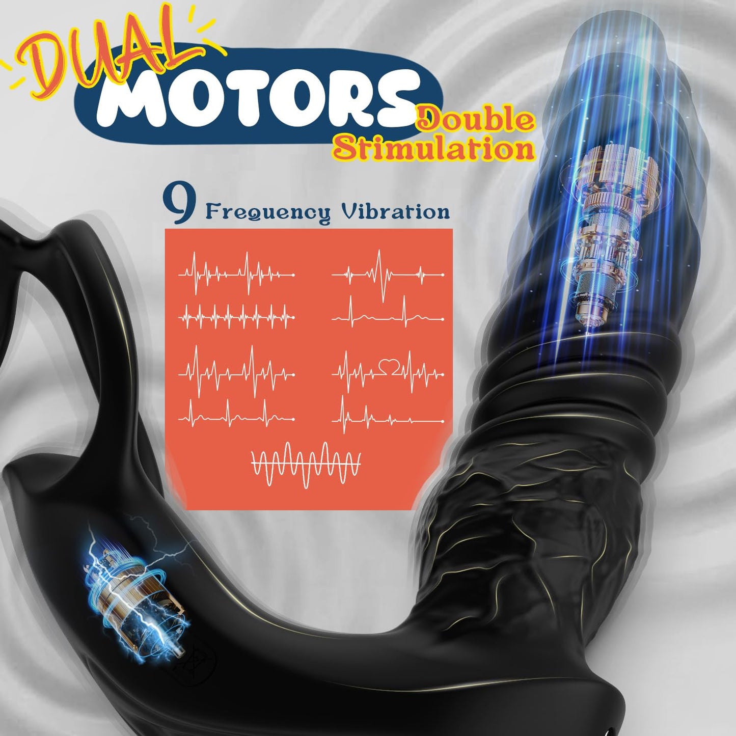 Prostate Massager Thrusting
