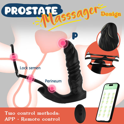 Prostate Massager Thrusting
