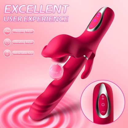Thrusting Dildo Vibrator